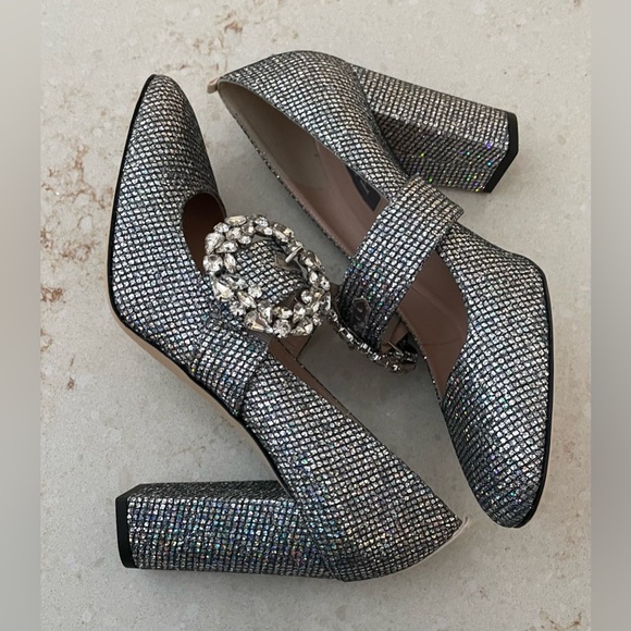 NEW EU 39.5 Celine Chunky Heel Mary Jane SJP by Sarah Jessica Parker - Picture 7 of 15